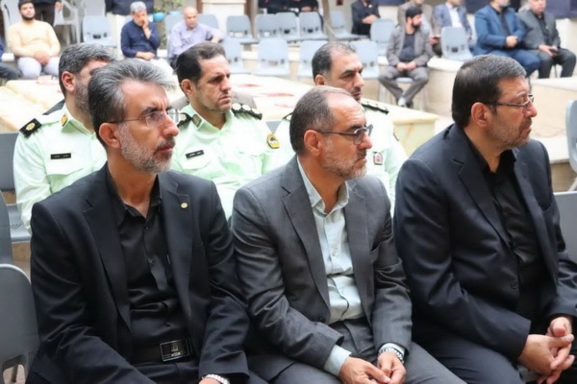 نماینده ولی فقیه در مازندران، در جمع عزاداران حسینی و یادبود شهدای حملات رژیم صهیونیستی