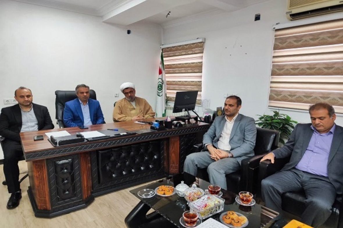 آیین معارفه رئیس جدید اداره اوقاف و امور خیریه شهرستان قائمشهر