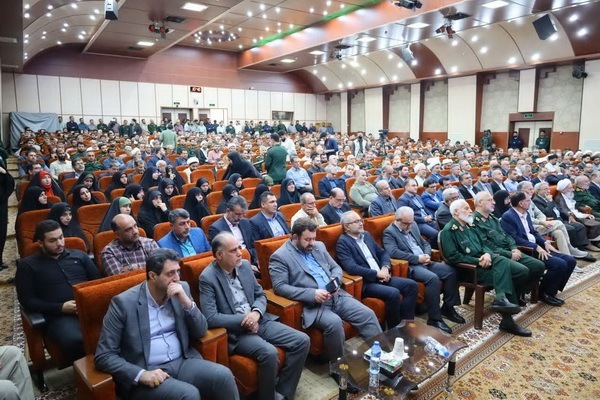 گزارش تصویری مراسم تکریم و معارفه فرمانده سپاه کربلای مازندران