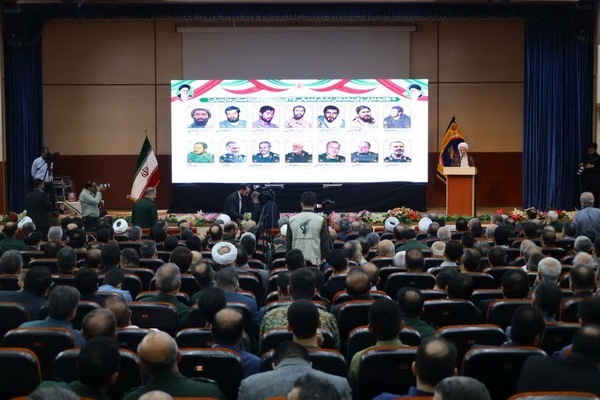 گزارش تصویری مراسم تکریم و معارفه فرمانده سپاه کربلای مازندران