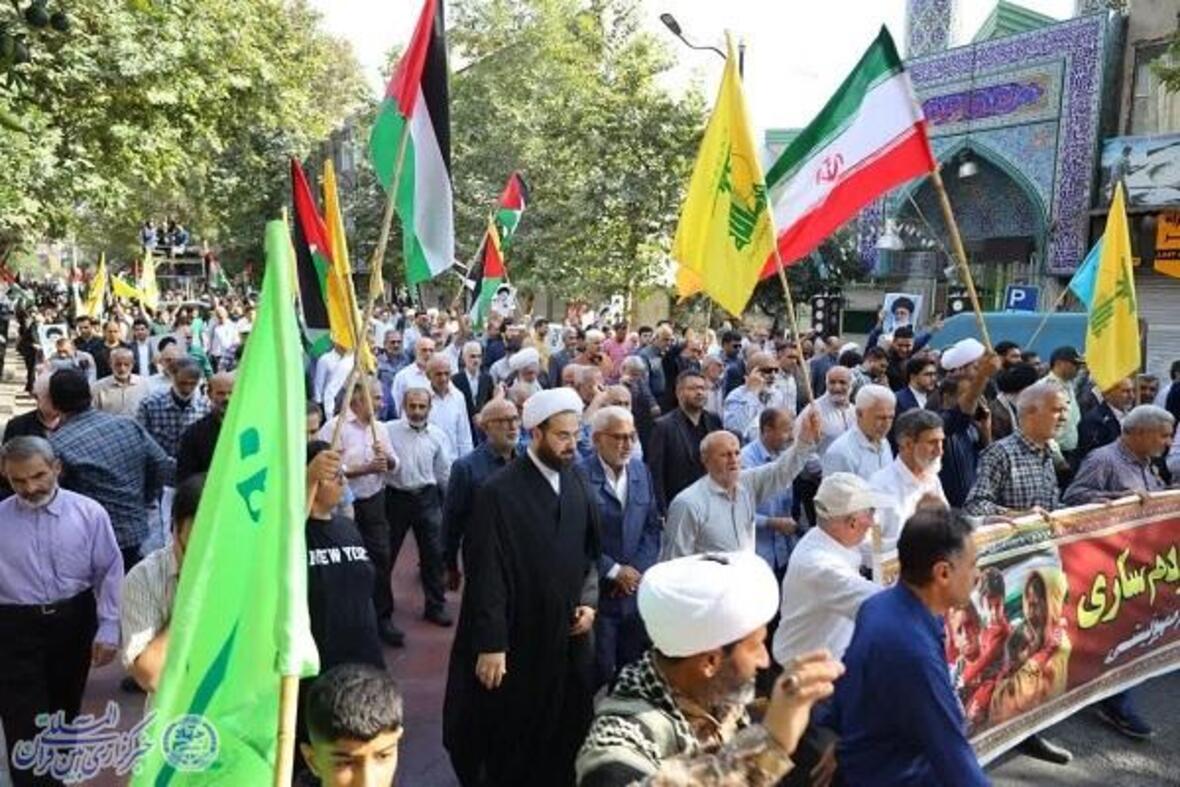 راه‌پیمایی «بشارت نصر» مردم در ساری