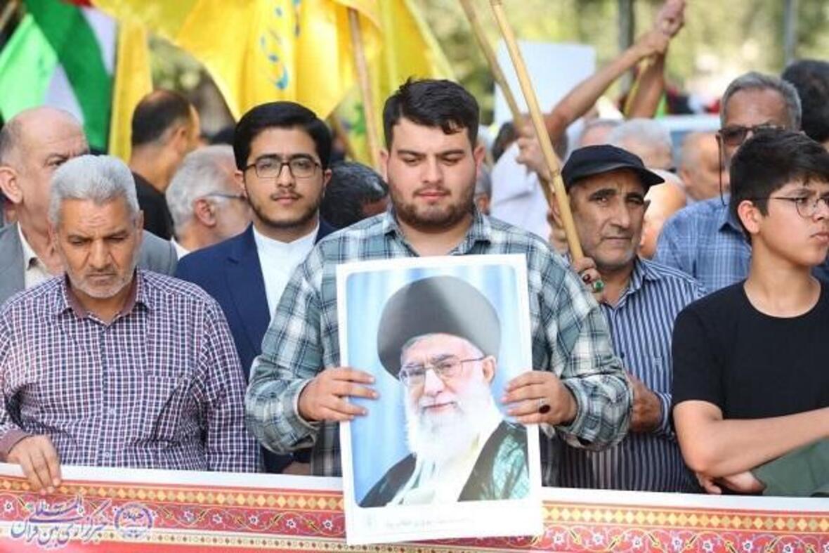 راه‌پیمایی «بشارت نصر» مردم در ساری