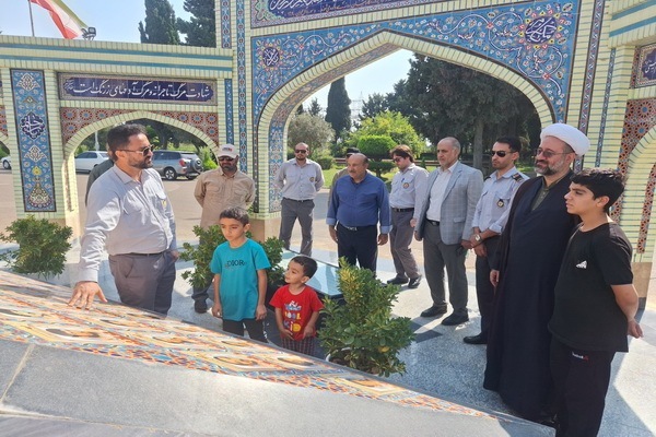 بازدید خانوادگی کارکنان نهاد ریاست جمهوری از نیروگاه شهید سلیمی نکا در قالب اردوی راهیان پیشرفت