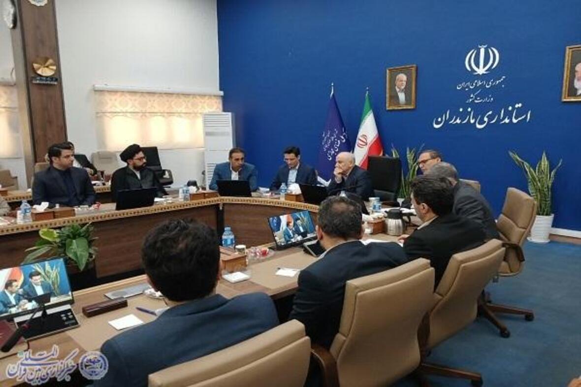 نشست شورای فضای مجازی مازندران