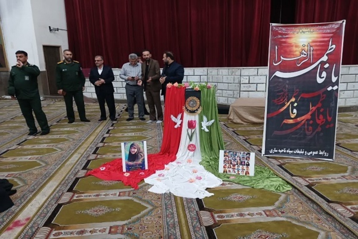 اعزام نخستین گروه از دانش‌آموزان دختر ساروی به مناطق عملیاتی جنوب کشور