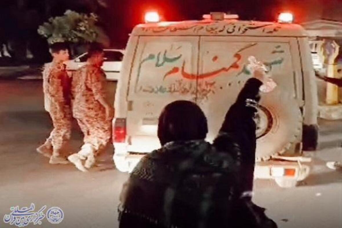 آیین استقبال از شهید گمنام در مسجد حضرت امیرالمؤمنین(ع) فرهنگ‌شهر بابل