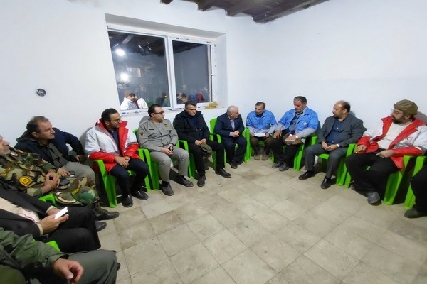 بازدید استاندار مازندران از تونل مکارود و جنگل درگیر آتش الیت