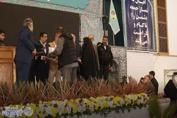 جشن میلاد بانوی دو عالم؛ تجلی شور فاطمی در مصلی نماز جمعه آمل