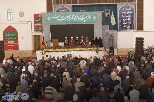 جشن میلاد بانوی دو عالم؛ تجلی شور فاطمی در مصلی نماز جمعه آمل