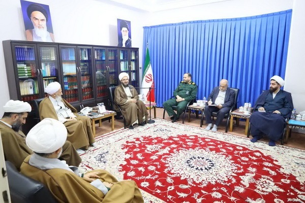 جلسه قرارگاه راهبری مساجد استان که با حضور حجت‌الاسلام‌ والمسلمین حاج‌علی‌اکبری