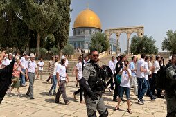 Les esplanades de la Mosquée Al-Aqsa profanées