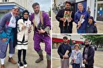 Muslim Blackburn Rayakan Maulid Nabi dengan Berbagi Bunga di Jalanan