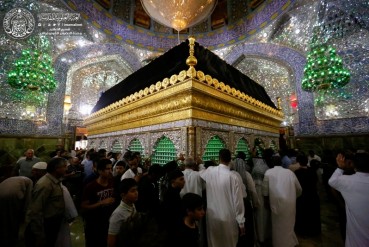 Lutto al mausoleo dell'Imam Ali(AS) + FOTO