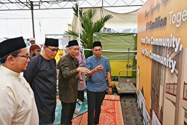 Projek Naik Taraf Masjid Kampung Melayu Bermula di Singapura