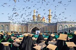 Ҷашни хатмёбии донишҷӯдухтарони донишгоҳҳои Ироқ ва кишварҳои исломӣ дар Карбалои Муалло