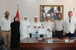 Profesör çift Aydın’da Müslüman oldu